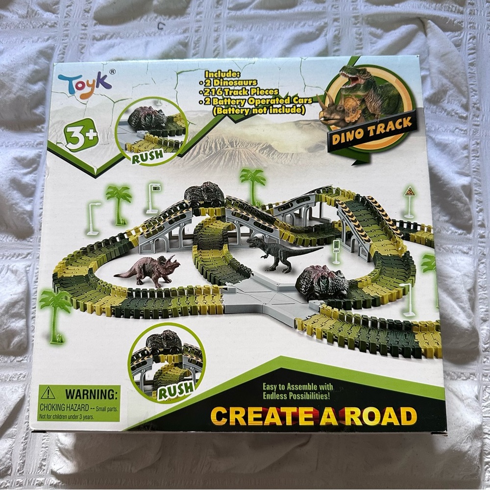 Dino Boy Track Toy 🦖